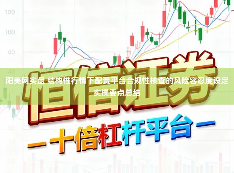 阳美网实盘 结构性行情下配资平台合规性核查的风险容忍度设定实操要点总结